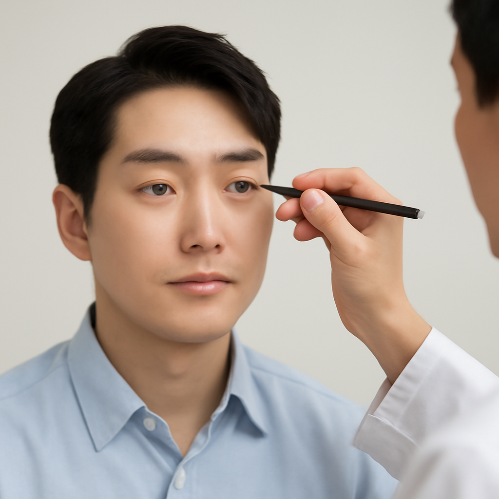 남자쌍꺼풀 대표 이미지